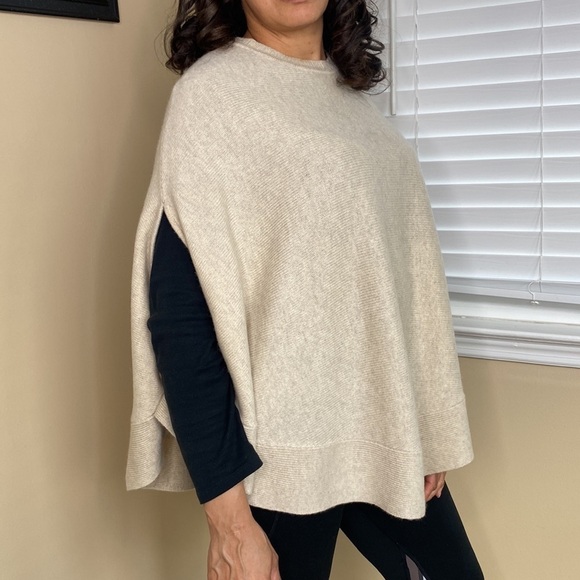 Dkny Jackets & Blazers - DKNY Pull Over Poncho with Slit Openings